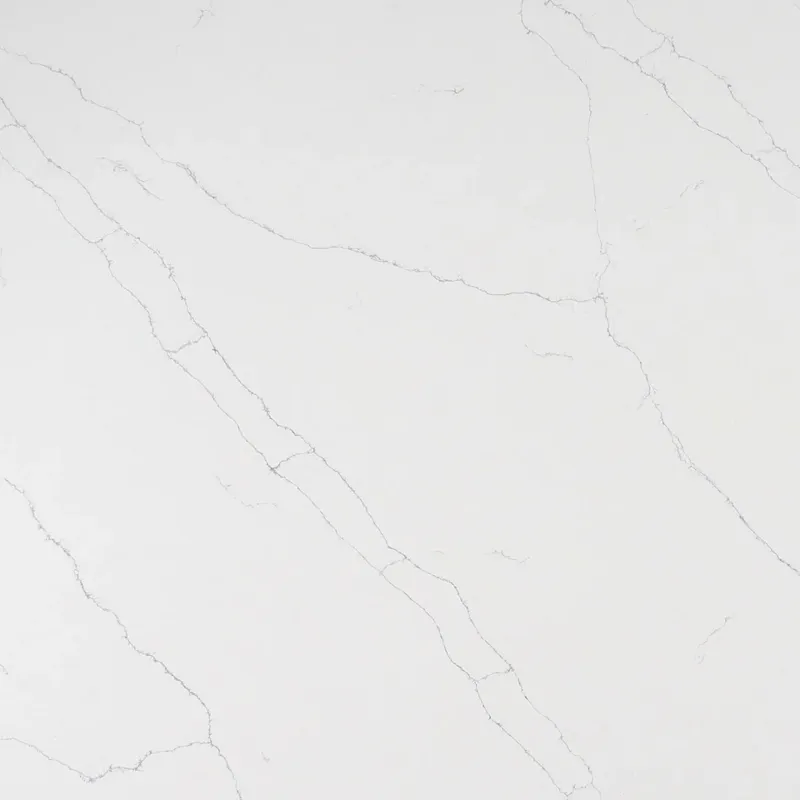 Close-up of Auro Quartz Calacatta 6617-2 quartz
