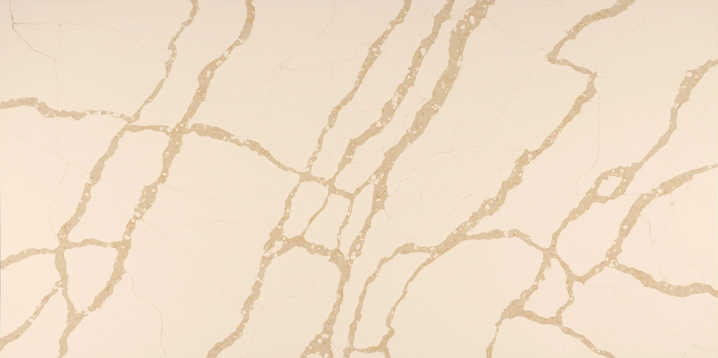 Auro Quartz Calacatta 6635 quartz slab