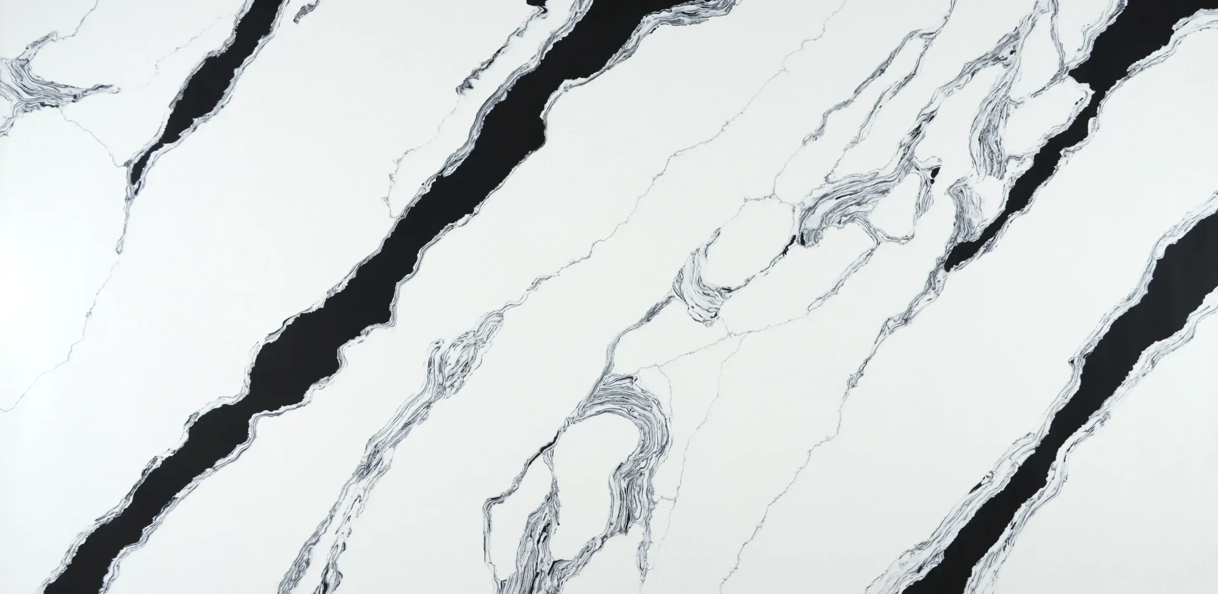 Auro Quartz Calacatta 6648 quartz slab