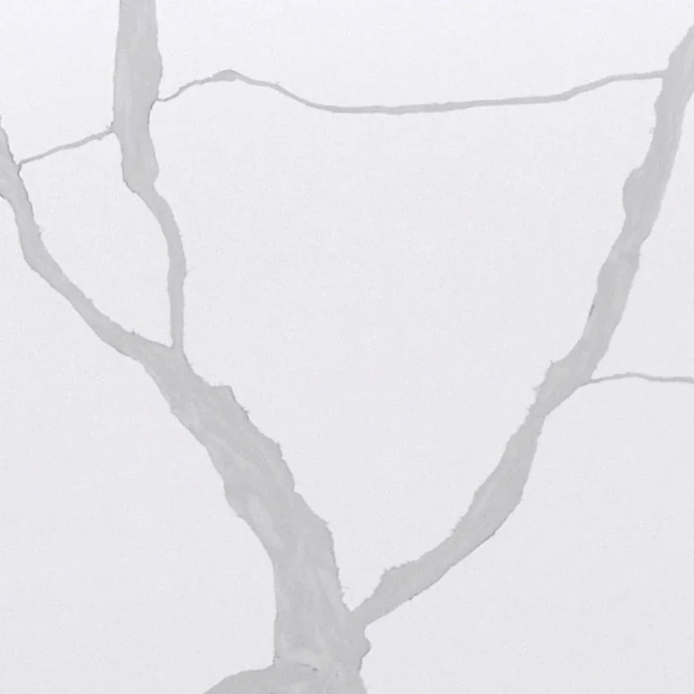 Close-up of Calacatta 6702 quartz