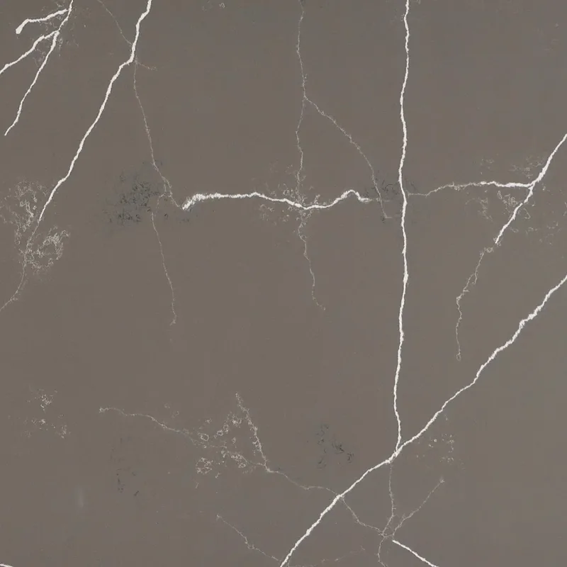 Calacatta 6704 quartz, upper-right area of the slab