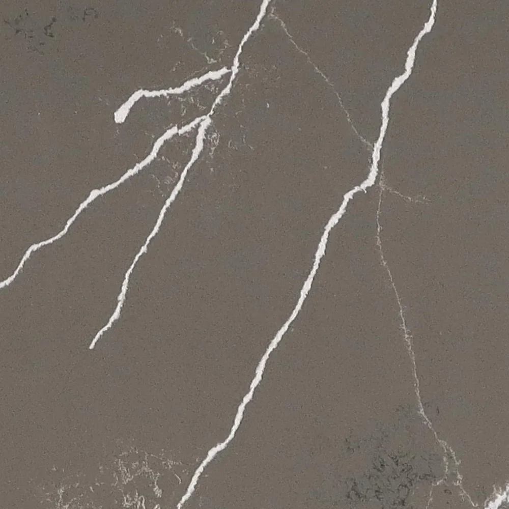 Close-up of Calacatta 6704 quartz