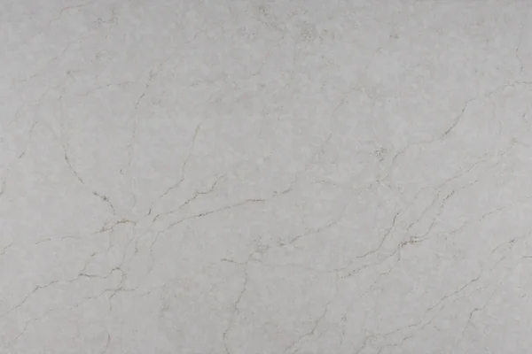 Auro Quartz Calacatta 6845 quartz slab, light grey