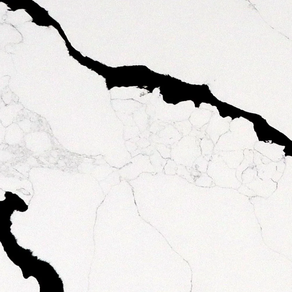 Close-up of Calacatta 6924 quartz
