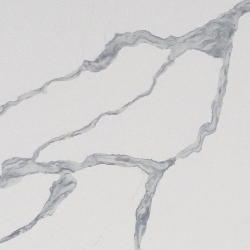 Close-up of Calacatta 6965 quartz