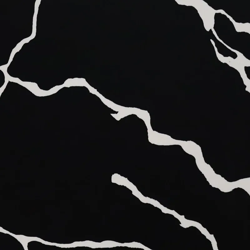 Calacatta 6971 quartz, upper-right area of the slab